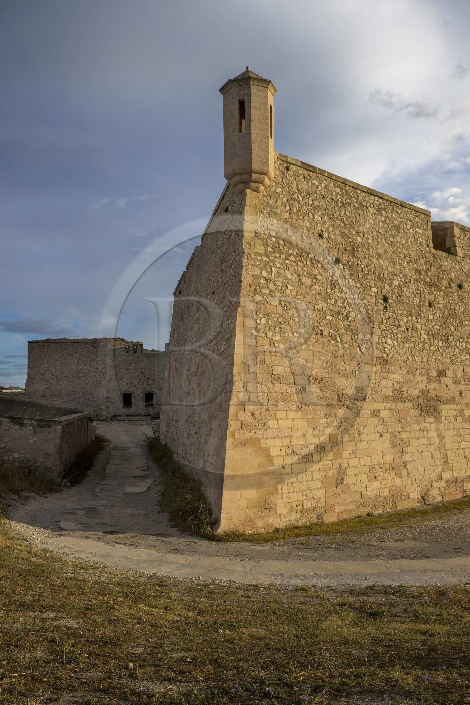 France, Bouches-du-Rhône (13), Marseille, Citadelle de Marseille (Fort Saint-Nicolas, le haut fort appelé fort d’Entrecasteaux)