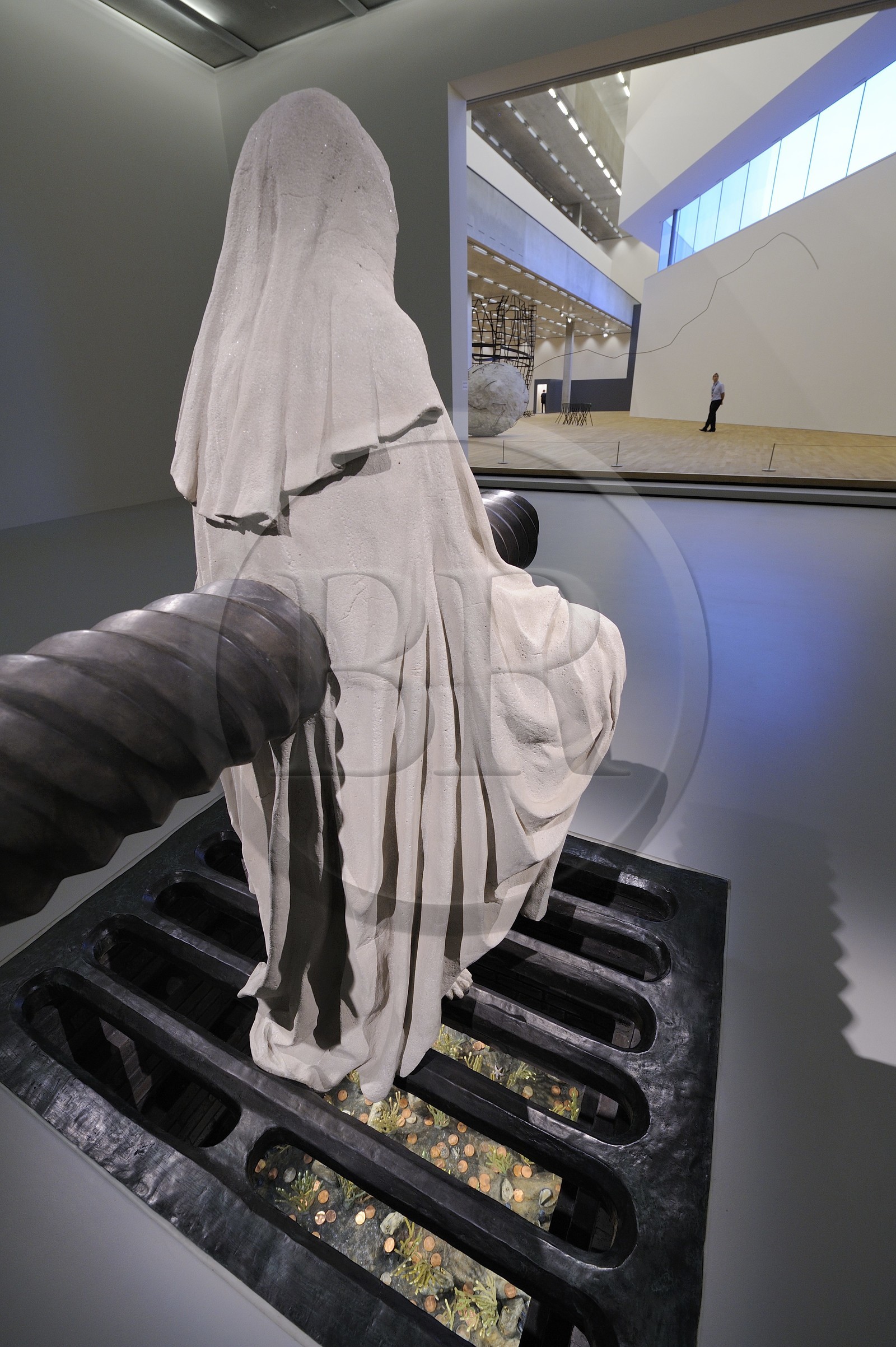 Switzerland, Basel, the Schaulager by the architects Herzog and de Meuron, work of art by the artist Robert Gober