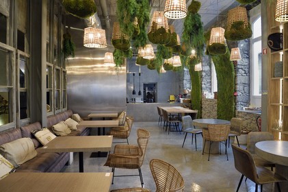 Portugal, Ile de Madère, Funchal, Caju Hotel dans le coeur historique