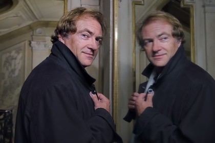 France, Paris (75), Hotel Westin, l'écrivain Didier Van Cauwelaert