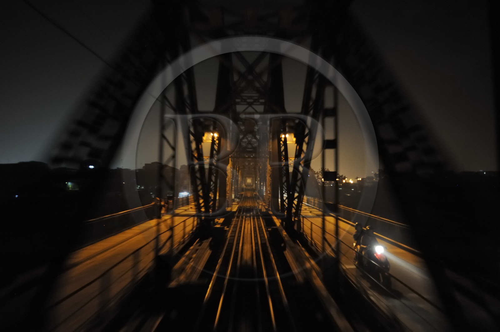 Vietnam, Hanoï, Pont Long Bien anciennement pont Paul Doumer