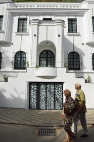 Morocco, Casablanca, Art Deco villa at 5 rue du Docteur Veyre