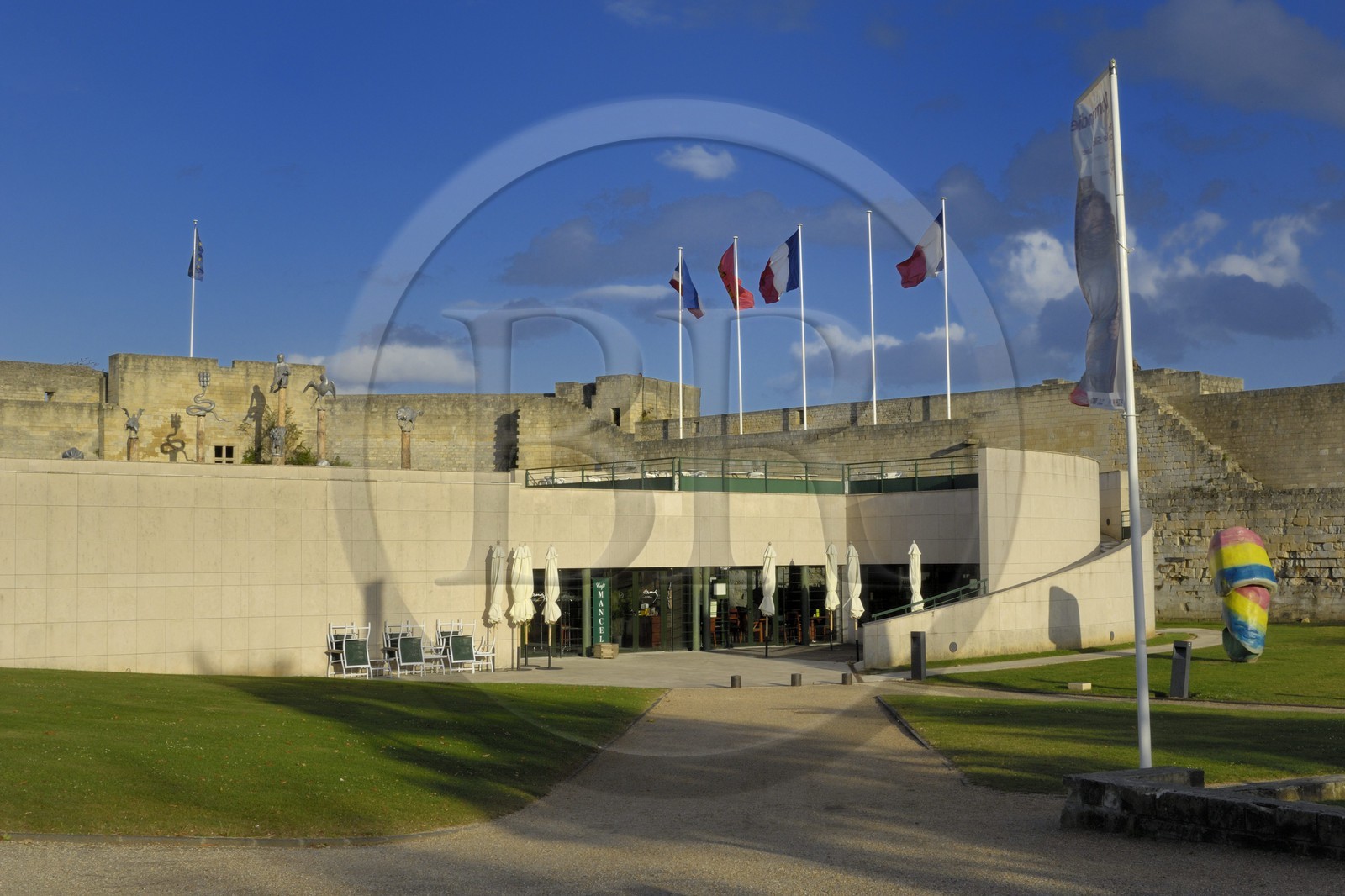 France, Calvados (14), Caen, le château ducal, le musée des Beaux Arts