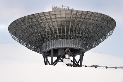 Norway, Svalbard, Spitzbergen, Longyearbyen, EISCAT (European Incoherent Scatter Scientific Association) Radars of the Scientific Station