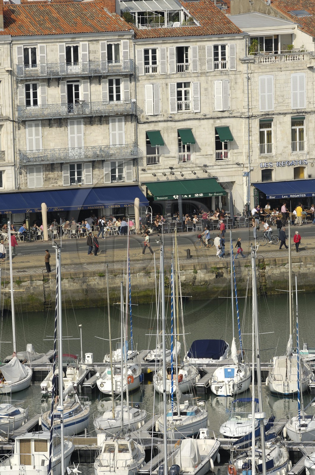 France, Charente-Maritime (17), La Rochelle, le Vieux Port, le quai Duperré