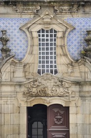 Portugal, région du Minho, Guimaraes, ville classée Patrimoine Mondial de l' UNESCO, Igreja de Sao Francisco ( Eglise Saint Francois d'Assise)