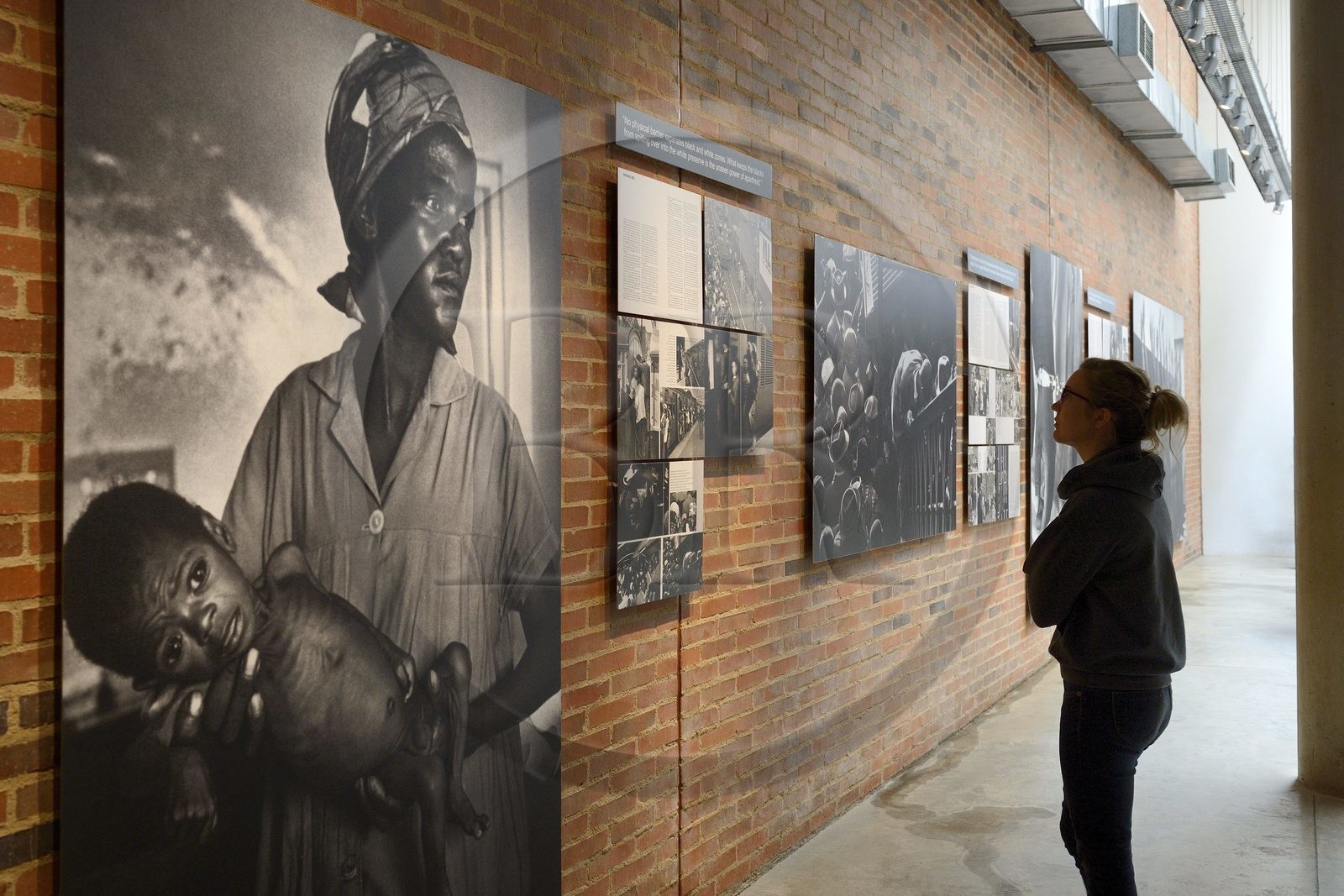 Afrique du Sud, province de Gauteng, Johannesburg, Musée de l'apartheid