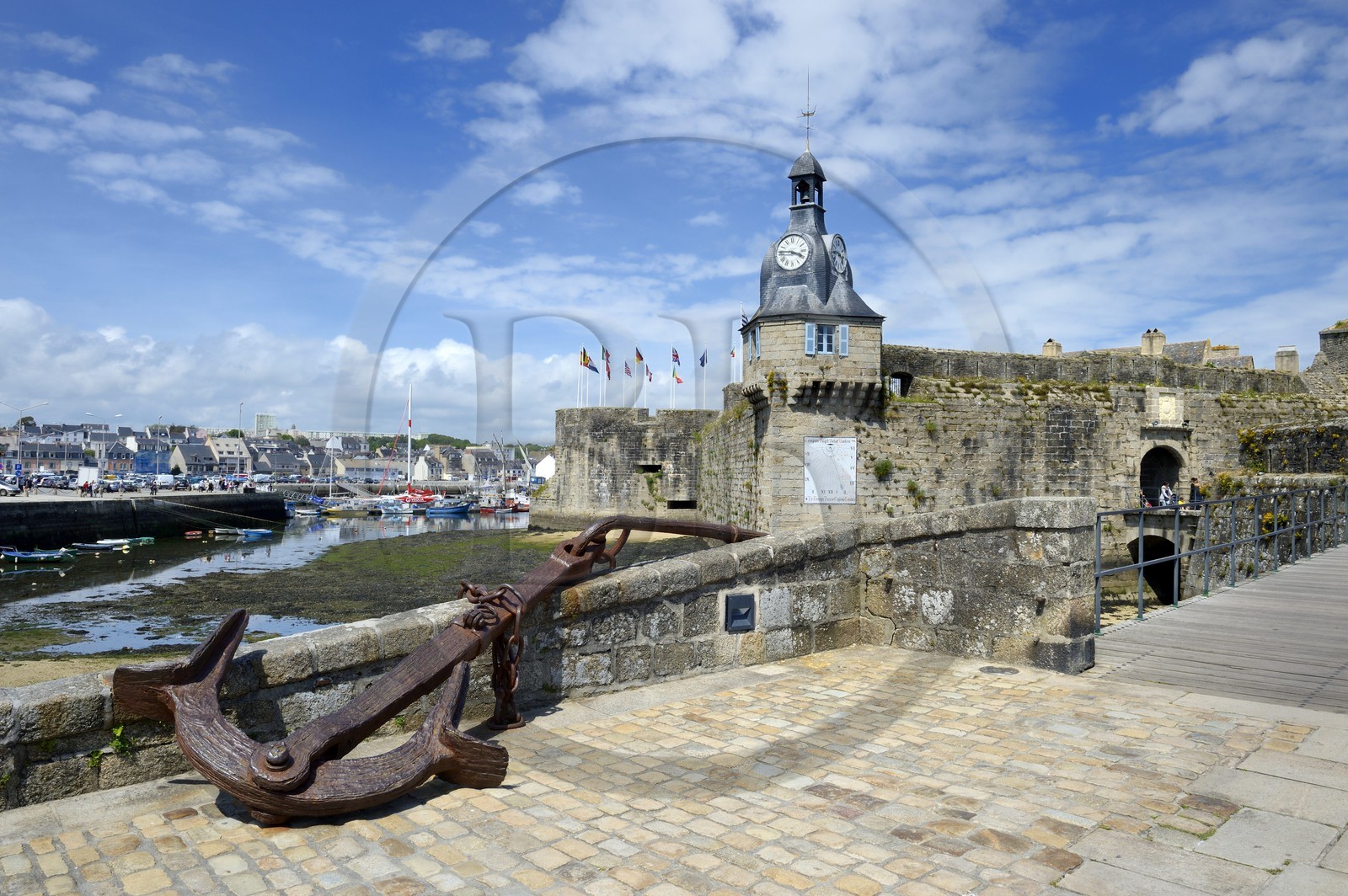 France, Finistere, Cornouaille, Concarneau, Ville Close (fortified town)