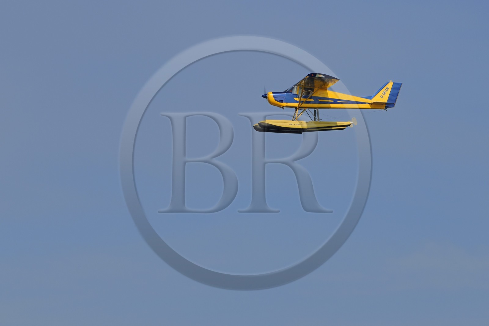 Canada, province du Québec, Côte Nord, Havre-Saint-Pierre, hydravion cessna