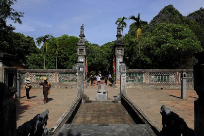 Vietnam, Ninh Binh province, Hoa Lu, Dinh Tien Hoang temple, built in 10th century and restored in 15th century
