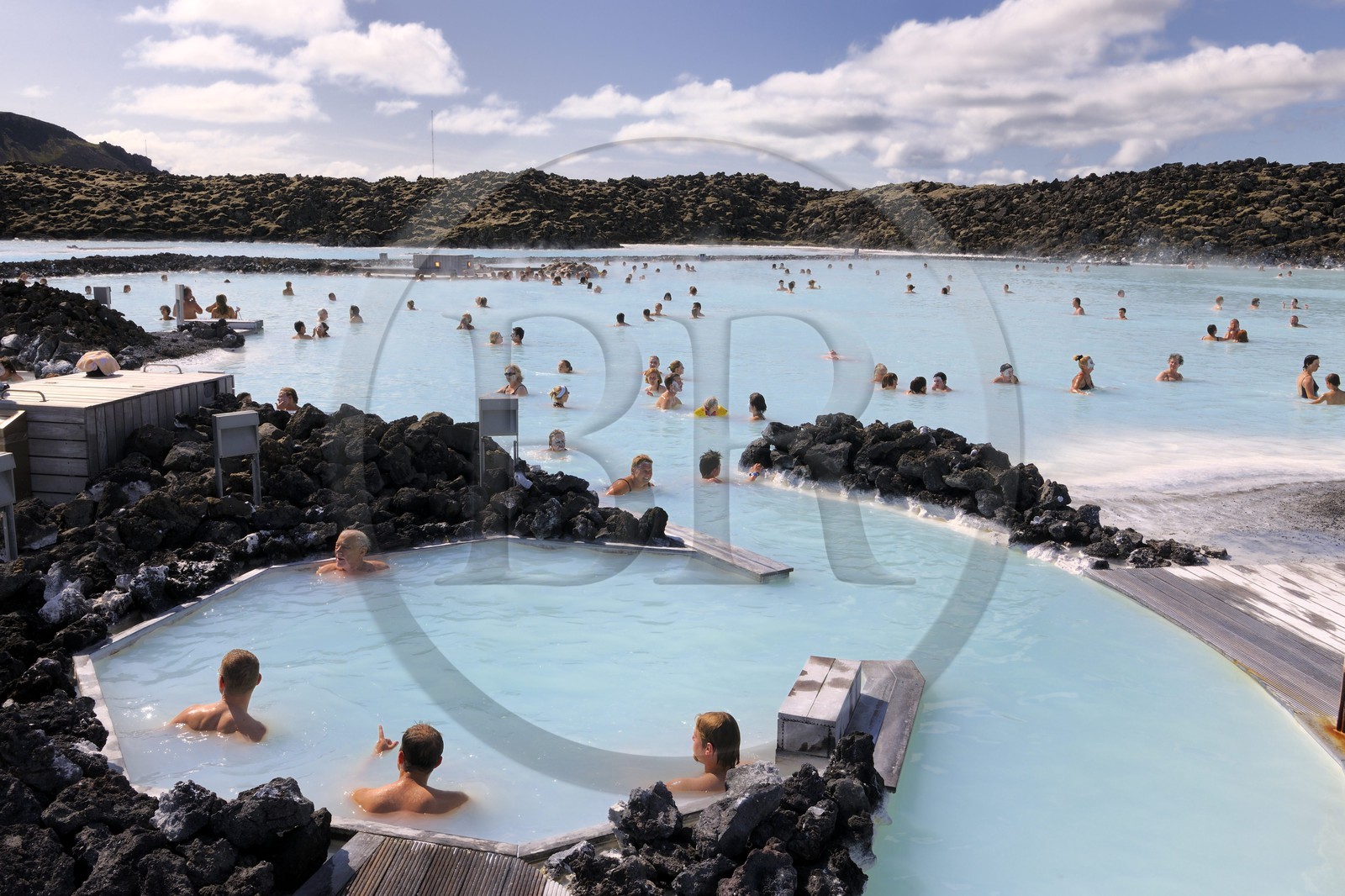 Iceland, Sudurnes Region, Grindavik, the Blue Lagoon