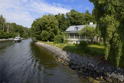 Sweden, Stockholm archipelago, the entrance to Baggensstäket from Stockholm, it was since time immemorial the southern waterway between Stockholm and the Baltic Sea