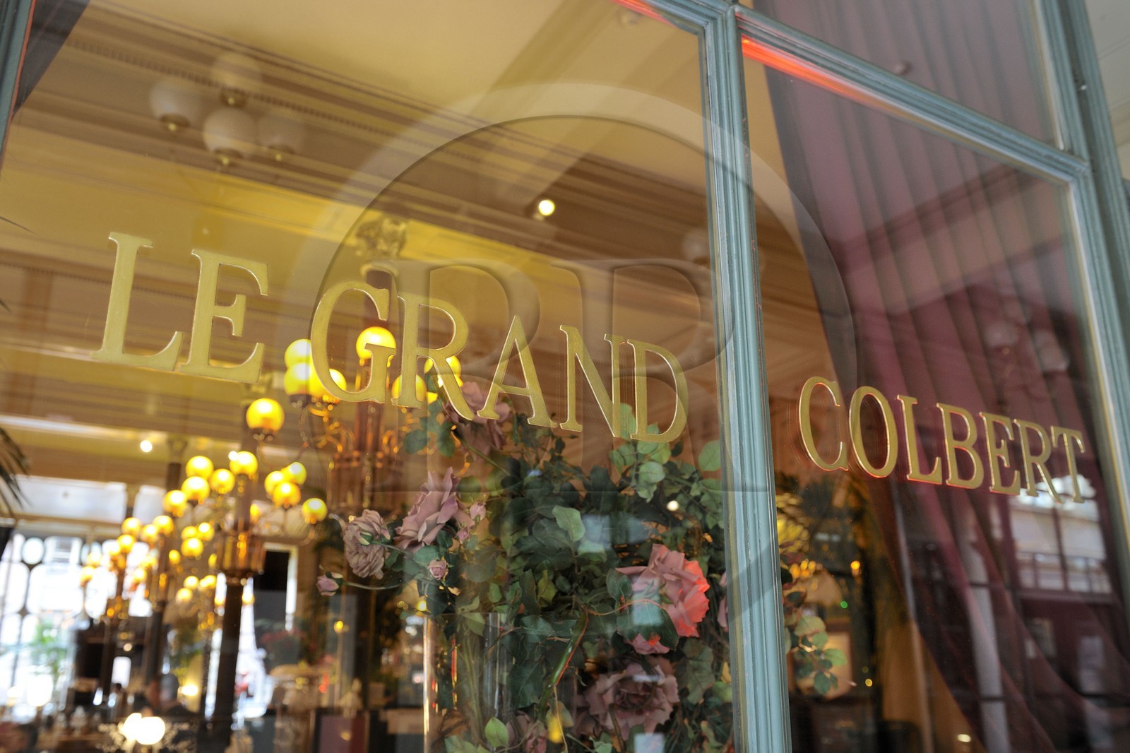 France, Paris (75), Galerie Colbert, restaurant le Grand Colbert