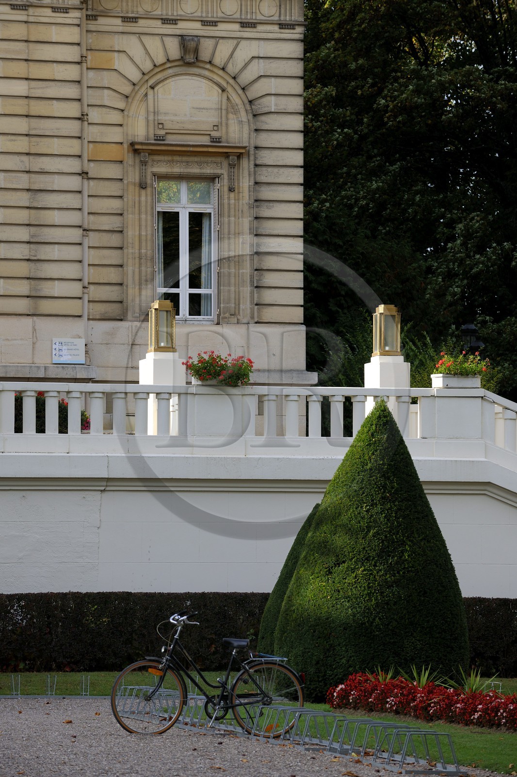 France, Vosges (88), Station thermale de Vittel, le Grand Hôtel propriété du Club Mediterranée