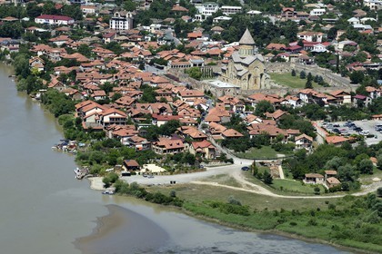 Georgia, Mtskheta Mtianeti region, Mtskheta, Svetitskhoveli cathedral, listed as World Heritage by UNESCO