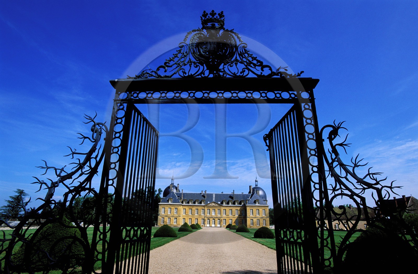 France, Saone et Loire, Digoine castle (18th century)