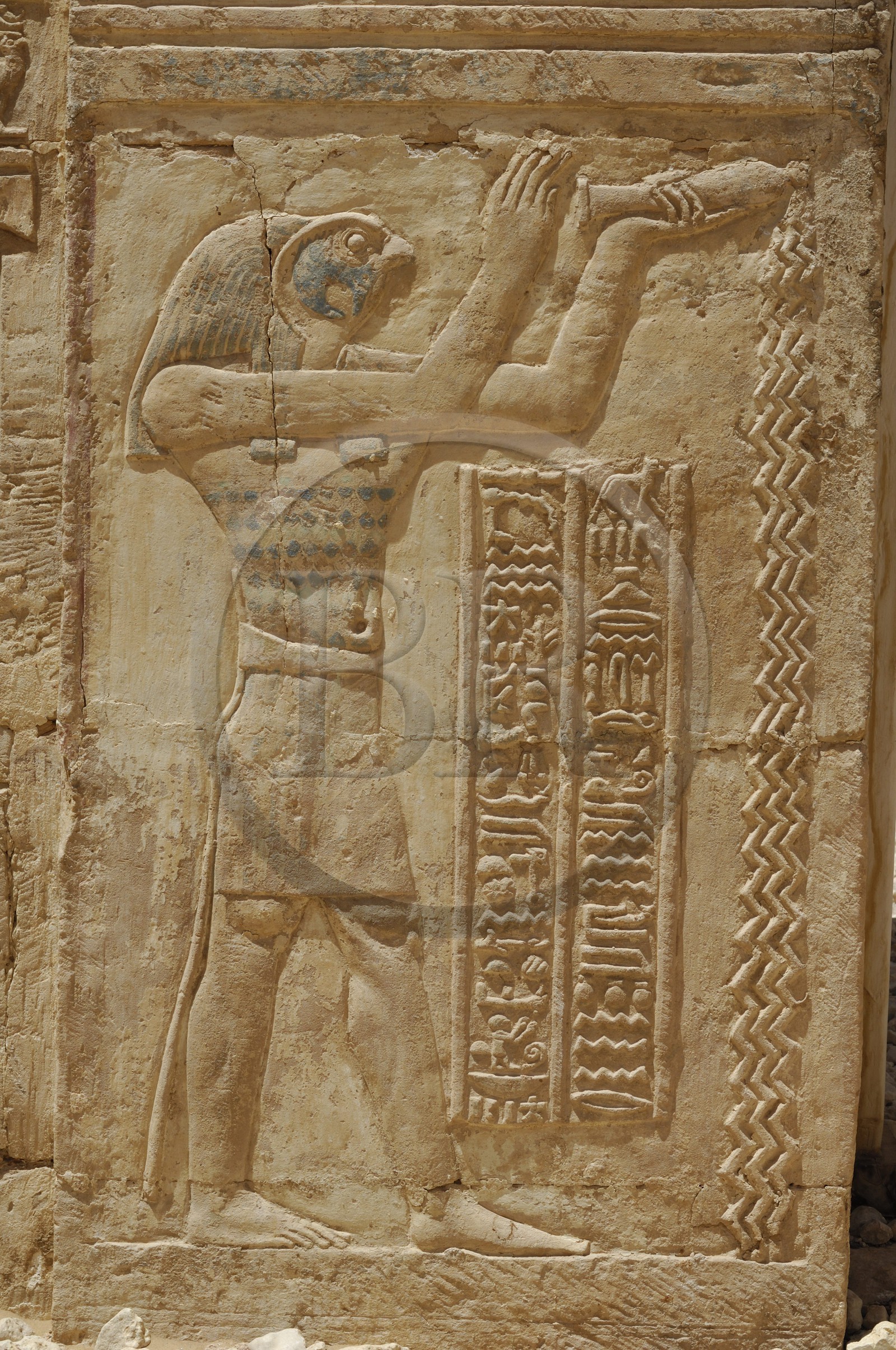 Egypt, Libyan Desert, Dakhla Oasis, Deir Al-Hagar temple