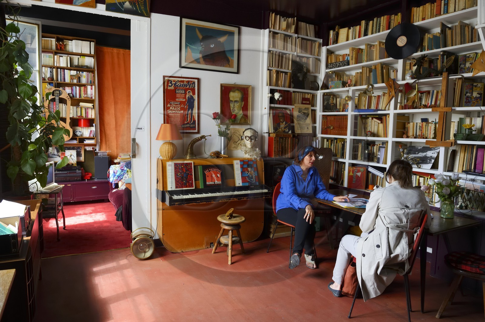 Paris (75), Cité Véron au 94 Bd de Clichy, appartement de Boris Vian
