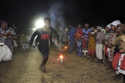 Gabon, Ogooue-Maritime Province, Omboue, Loango region, Nkomi (Myènè) traditional dances