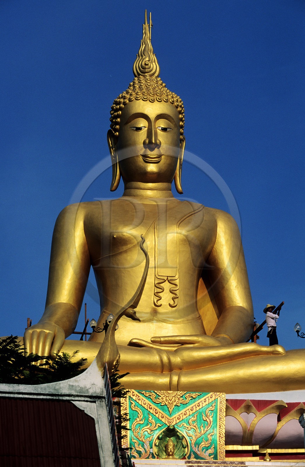 Thailand, gulf of Siam, island of Ko Samui, Ko Faan, temple of Big Buddha