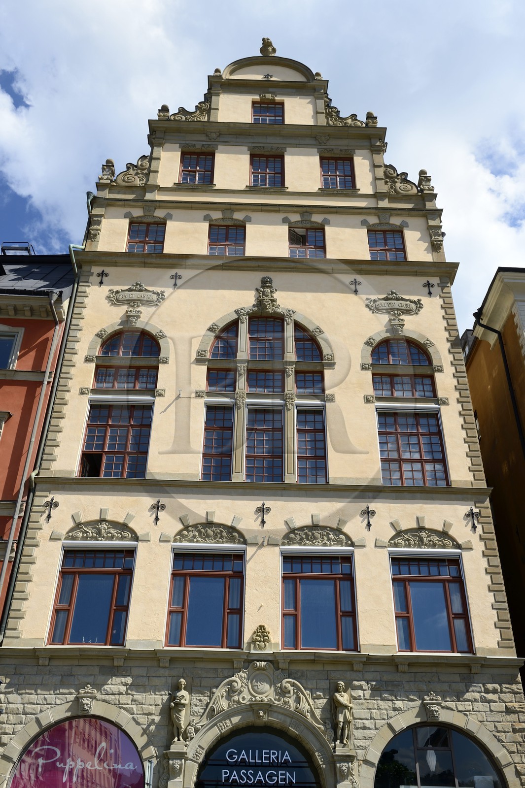 Sweden, Stockholm, old city on the island of Gamla Stan, 59 Stora Nygatan street