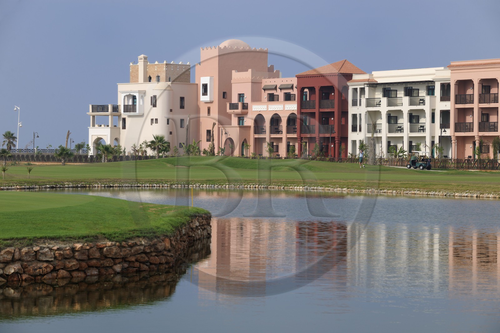 Maroc, région de l'Oriental, station balnéaire de Mediterrania Saïdia, l'hôtel Barcelo 5* et le Palmeral Golf Saïdia