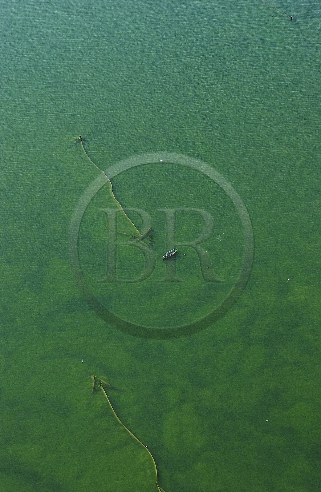France, Aude (11), une barque de p