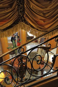 France, Calvados (14), Pays d'Auge, Deauville, l'Hôtel Normandy (groupe Barrière)