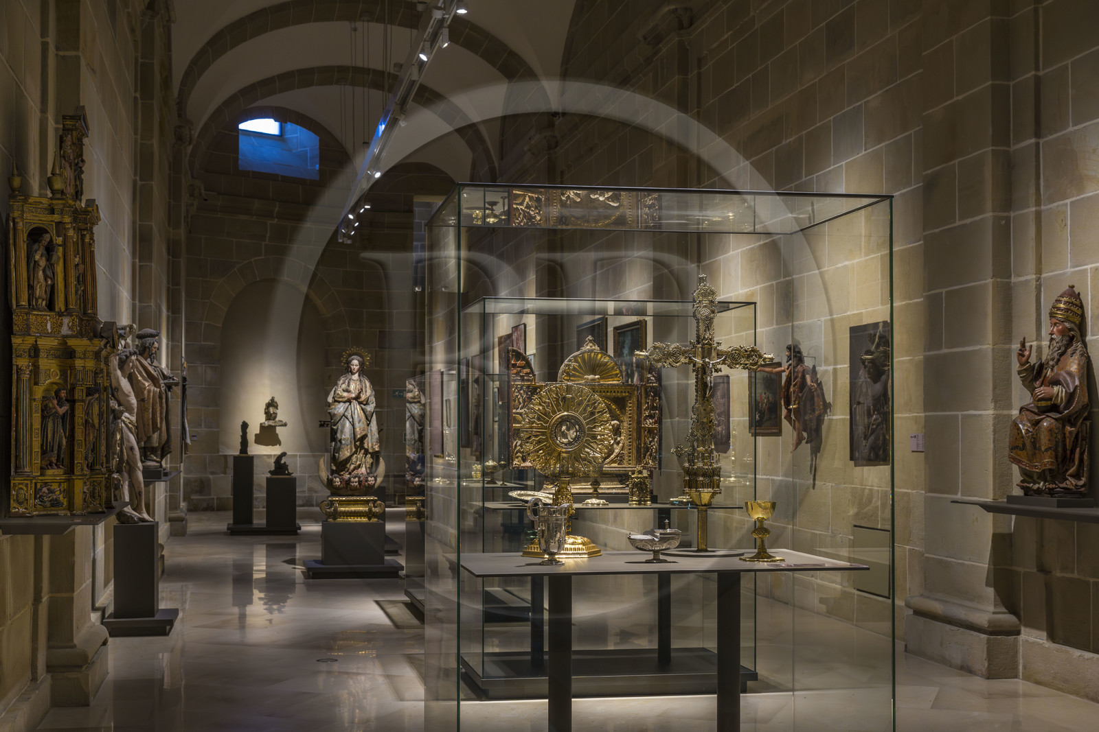 Spain, province of Gipuzkoa (Gipuzkoa), San Sebastian (Donostia), Basilica of Saint Mary of the Angelic Choir (Basilica de Nuestra Senora del Coro)