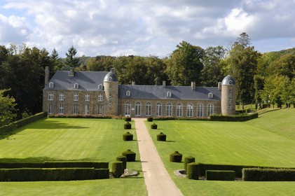 France, Calvados, Suisse normande (Norman Switzerland), castle of Pontecoulant