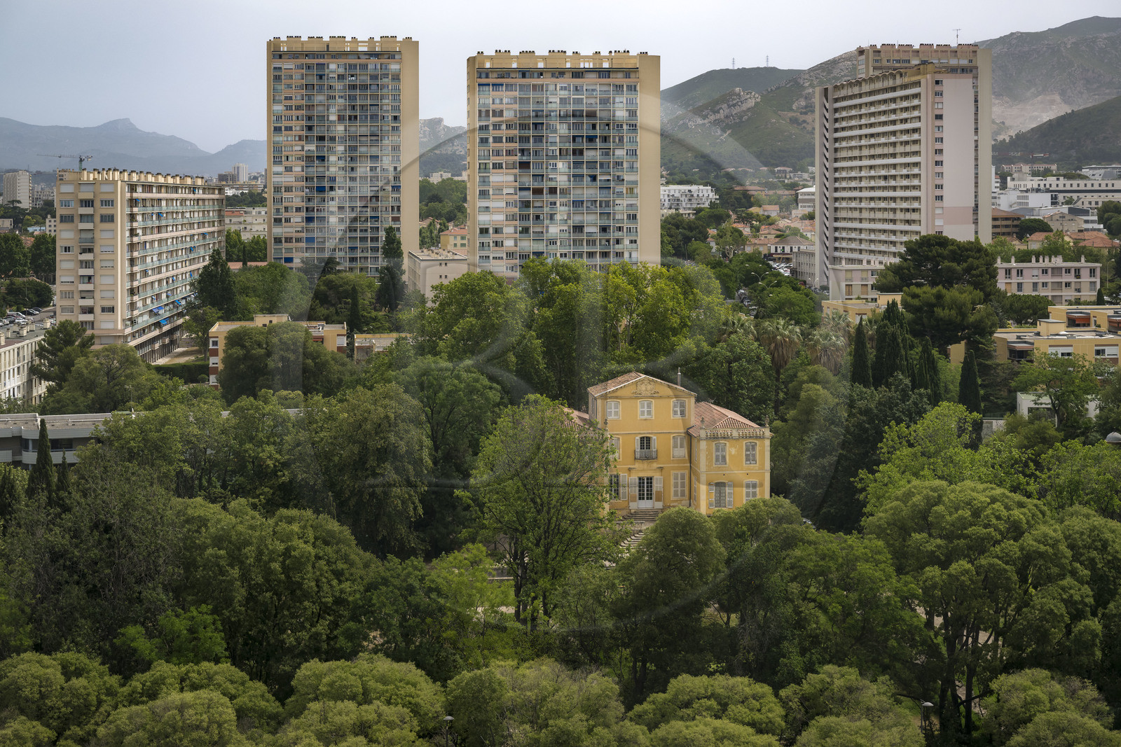 France, Bouches du Rhone, Marseille, la Magalone, City of Music and its garden