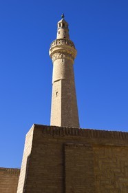 Iran, Isfahan province, Dasht-e Kavir desert, city of Nain also known as Naein, Jameh Mosque of Khorasani style is one of the oldest (9th century) in Iran and still in use