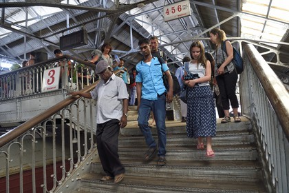 Sri Lanka, Colombo, gare centrale du Fort
