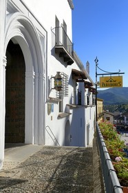Espagne, Estremadure, Guadalupe, le Parador de tourisme, ancien hopital de Saint-Jean-Baptiste (San Juan Bautista hospital)
