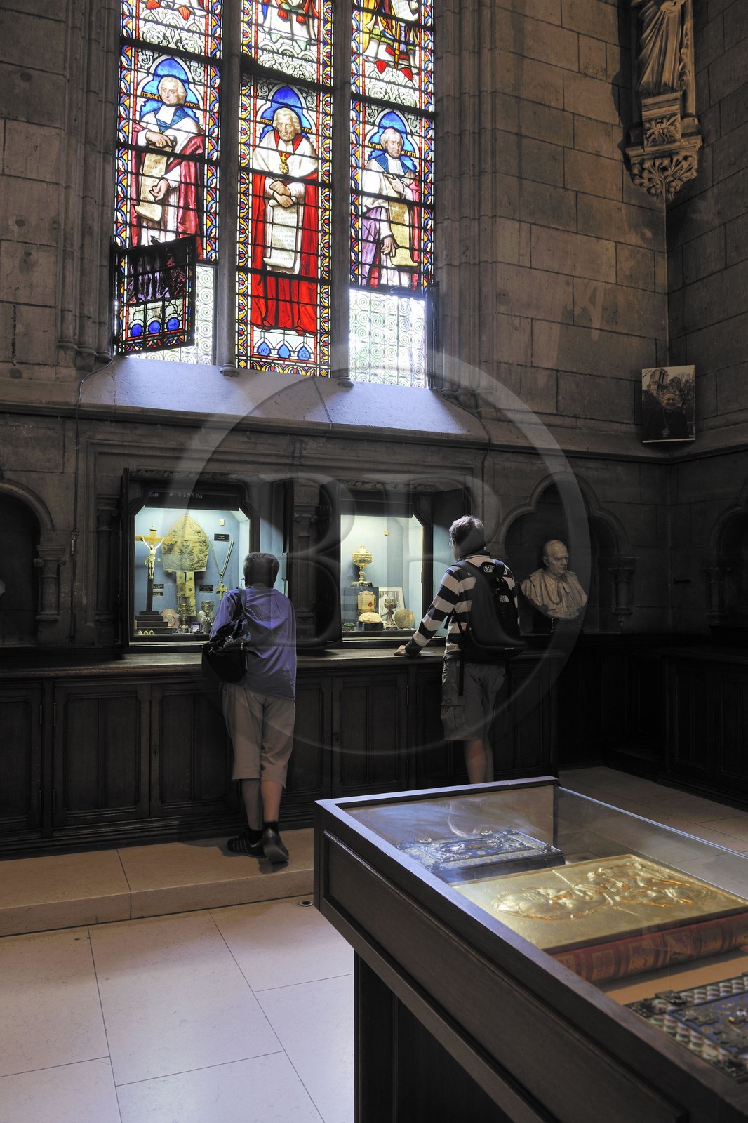 France, Paris (75), île de la Cité, la cathédrale Notre-Dame-de-Paris, la sacristie du chapitre et salle du Trésor