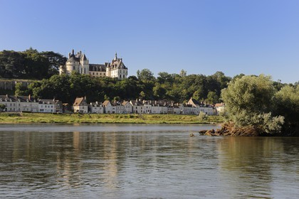 France, Loir-et-Cher (41), Vallée de la Loire classée Patrimoine Mondial de l'UNESCO, château de Chaumont-sur-Loire