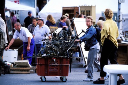 France, Nord (59), Lille, la Braderie de Lille qui a lieu tous les ans en septembre