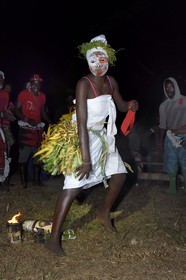 Gabon, province de Ogooué- Maritime, Omboué, région du Loango, danses traditionnelles Nkomi (Myènè)