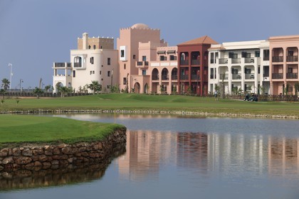 Maroc, région de l'Oriental, station balnéaire de Mediterrania Saïdia, l'hôtel Barcelo 5* et le Palmeral Golf Saïdia