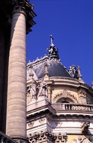France, Yvelines, Chateau de Versailles, listed as World Heritage by UNESCO, Royal Courtyard chapel