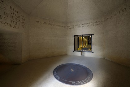 France, Paris (75), Ile de la Cité, Mémorial des martyrs de la Déportation