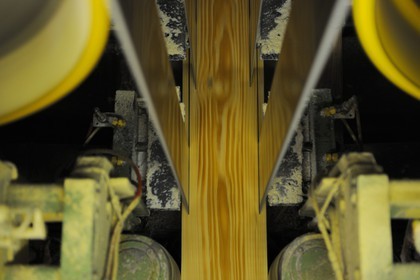 France, Moselle, Abreschviller Sciages sawmill