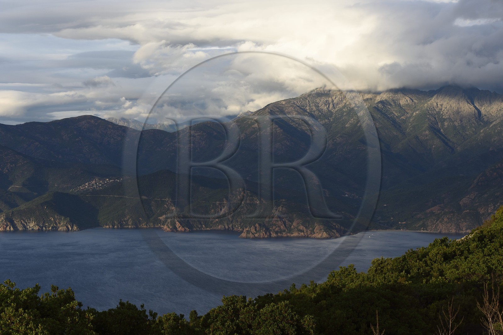 France, Corse du Sud, Porto Gulf, listed as World Heritage by UNESCO