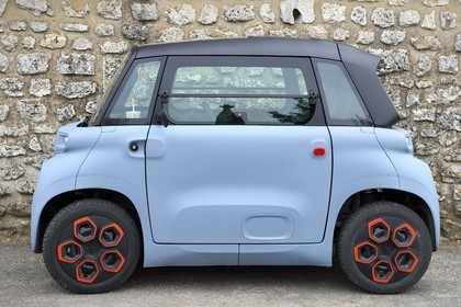 France, Charente (16), Pranzac, Citroën AMI la voiture électrique sans permis