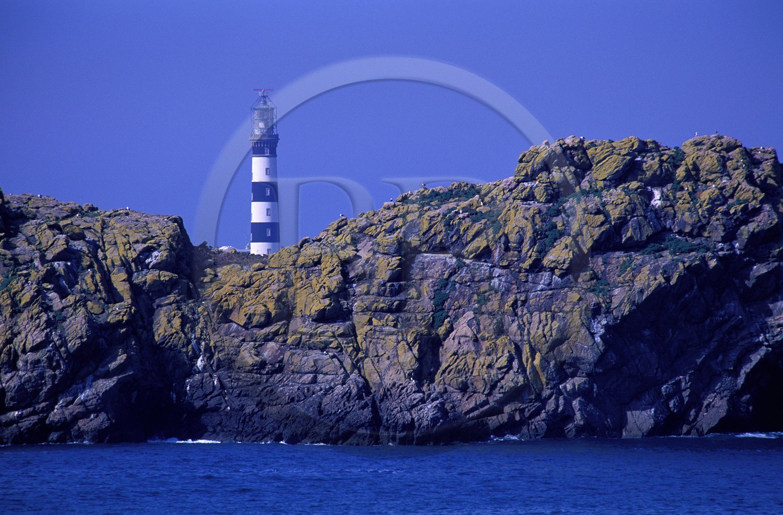 France, Finistere, Ouessant island, Creac'h lighthouse