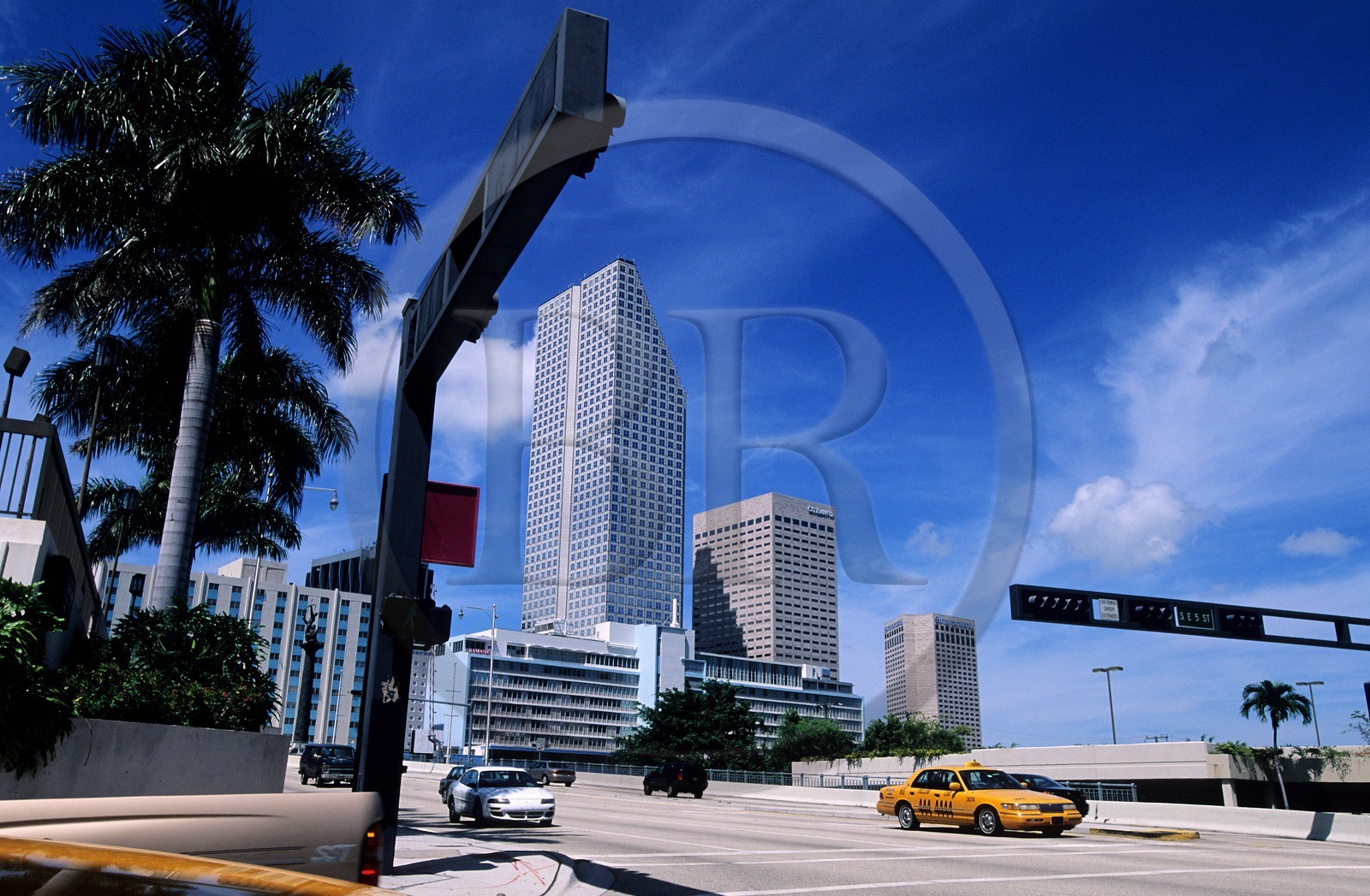 United States, Florida, Miami downtown