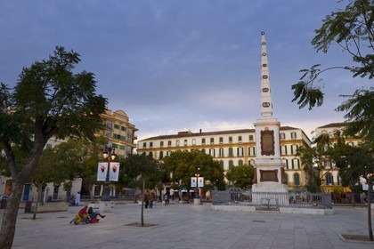 Espagne, Andalousie, Malaga, la maison natale de Picasso sur la plaza de la Merced