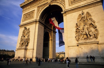 France, Paris (75), Arc de Triomphe