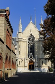 France, Paris (75), chapelle de la Fondation d'Auteuil