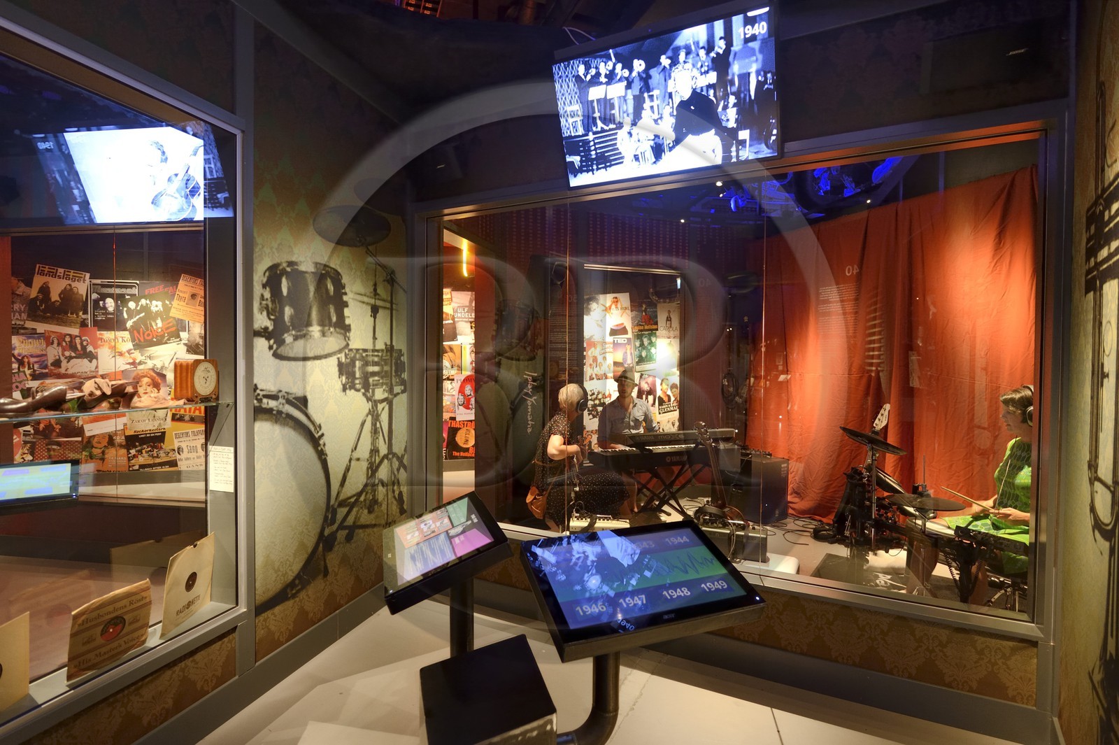 Suède, Stockholm, le très interactif musée ABBA